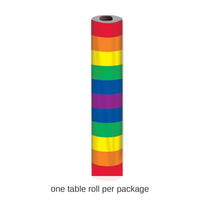 Rainbow Party Table Roll