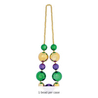 Jumbo Mardi Gras Beads 4 ft 7 inch Round Party Necklace