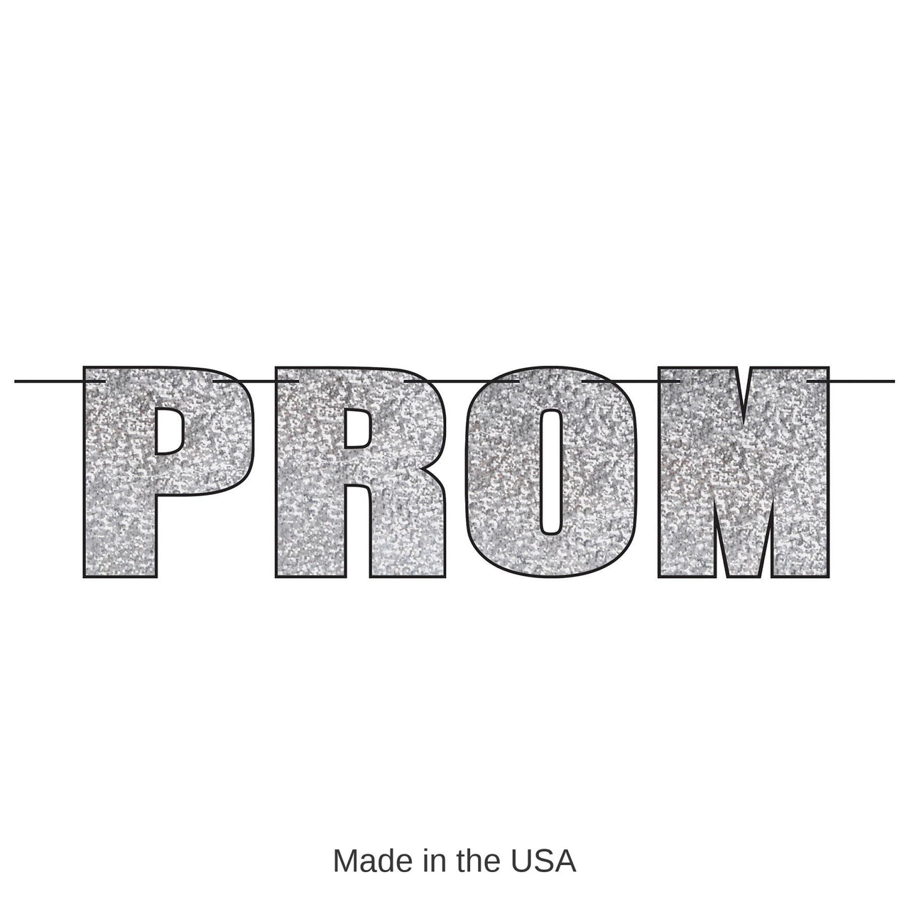 12 Pack Bulk Prom Party Streamer- Silver