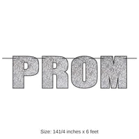 12 Pack Bulk Prom Party Streamer- Silver