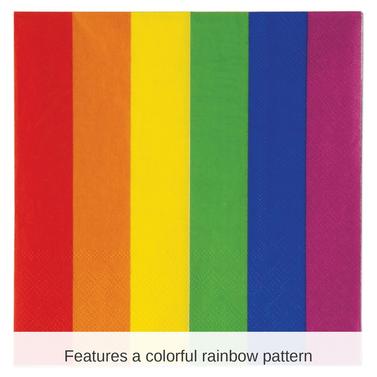 192 Pack Bulk Rainbow Party Luncheon Napkins