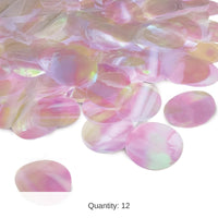 12 Pack Bulk Metallic Deluxe Dot Party Confetti - opalescent (0.5 Oz/Pkg)