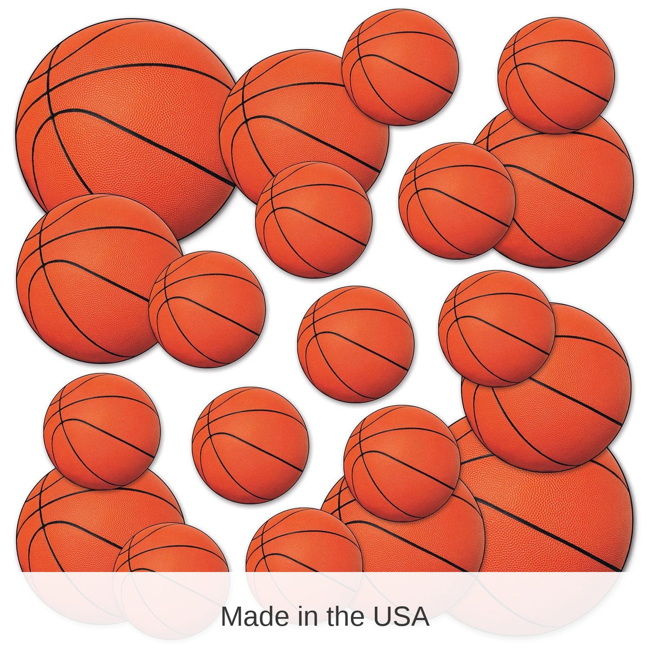 Basketball Party Cutouts (240 per Case)