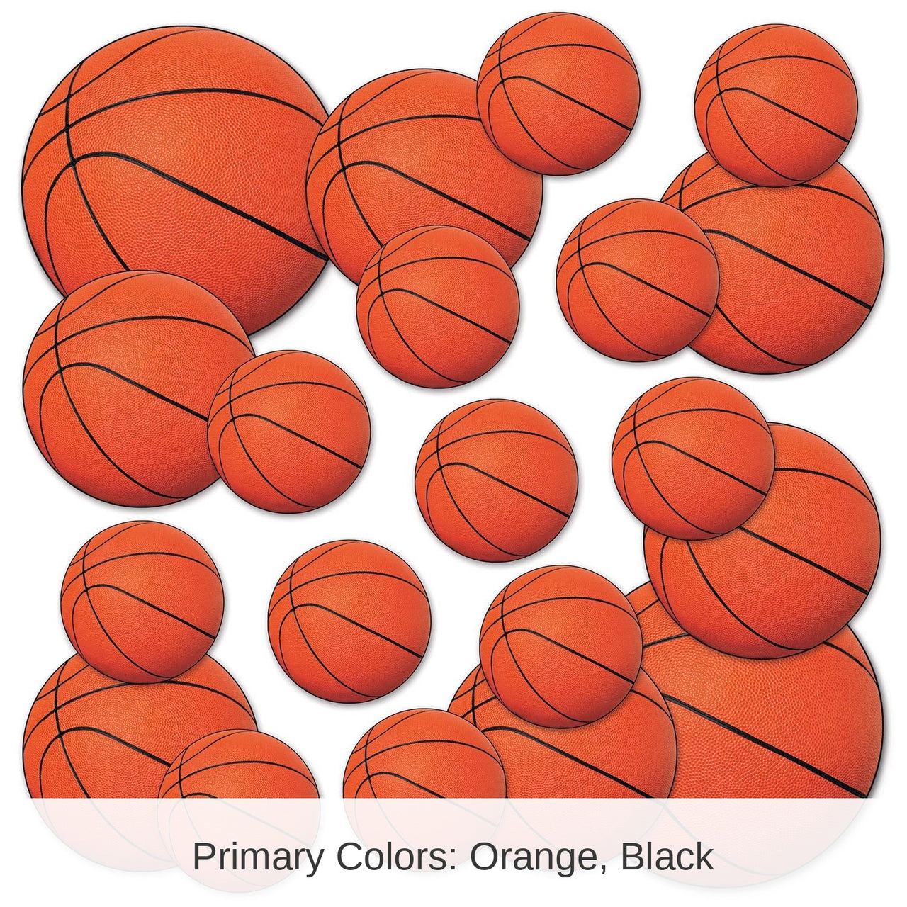 Basketball Party Cutouts (240 per Case)