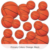 Basketball Party Cutouts (240 per Case)