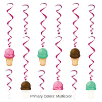 72 Pack Bulk Ice Cream Party Whirls