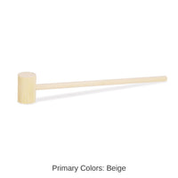 6 Pack Bulk Mardi Gras Wooden Mallet