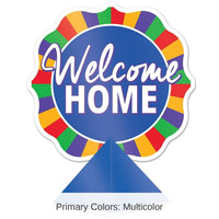12 Pack Bulk 3-D Foil Welcome Home Party Centerpiece