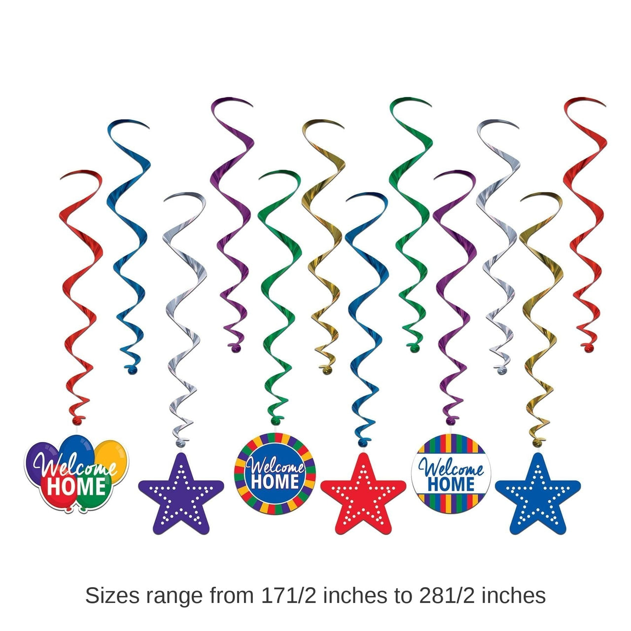 72 Pack Bulk Welcome Home Party Whirls