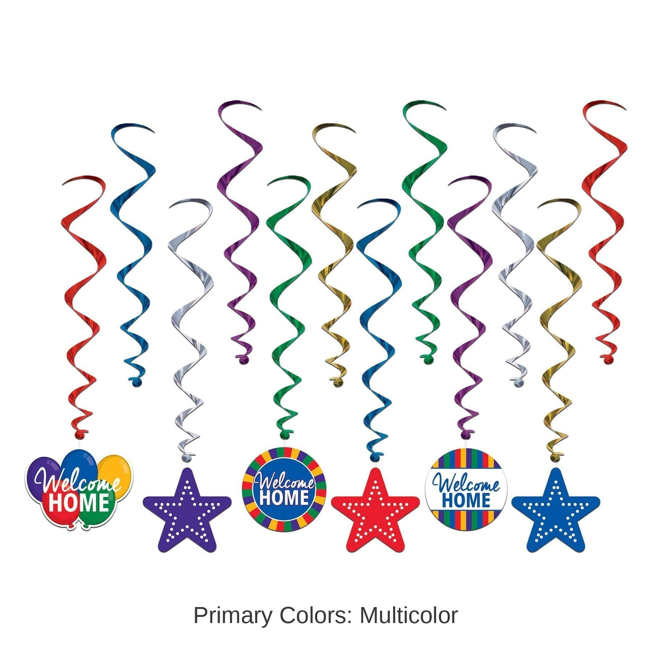 72 Pack Bulk Welcome Home Party Whirls