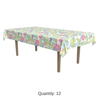 12 Pack Bulk Succulents Party Tablecover