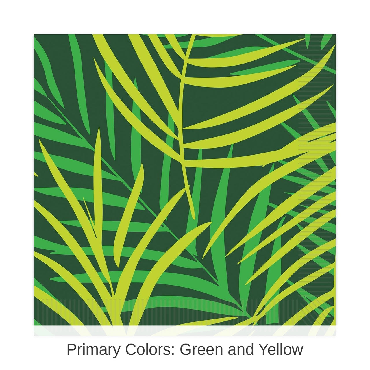 192 Pack Bulk Luau Party Palm Leaf Luncheon Napkins