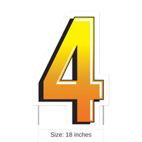 3 Pack Bulk Plastic 4 Party Yard Sign
