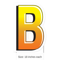 3 Pack Bulk Plastic B Party Yard Sign