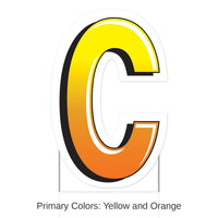 3 Pack Bulk Plastic C Party Yard Sign