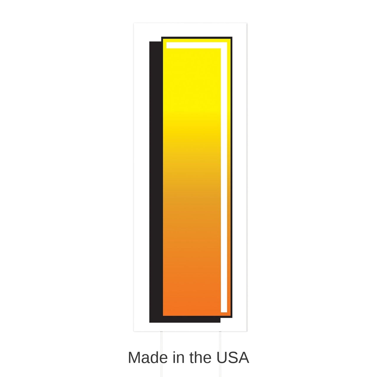 3 Pack Bulk Plastic I Party Yard Sign