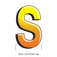 3 Pack Bulk Plastic S Party Yard Sign