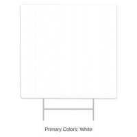 6 Pack Bulk Plastic Blank Party Yard Sign