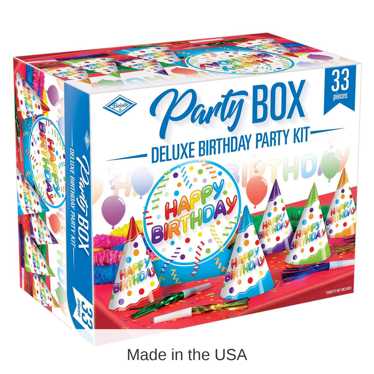 6 Pack Bulk Deluxe Birthday Party Box