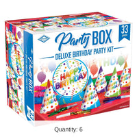 6 Pack Bulk Deluxe Birthday Party Box