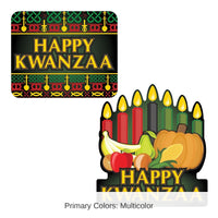 24 Pack Bulk Happy Kwanzaa Signs