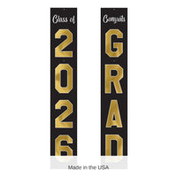24 Pack Bulk Graduation Jointed Foil Pull-Down Cutouts