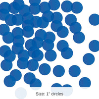 12 Pack Bulk Tissue Party Confetti - Blue (8.8 Oz per Pack)