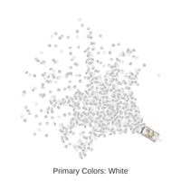 48 Pack Bulk Push Up Party Confetti Poppers - silver
