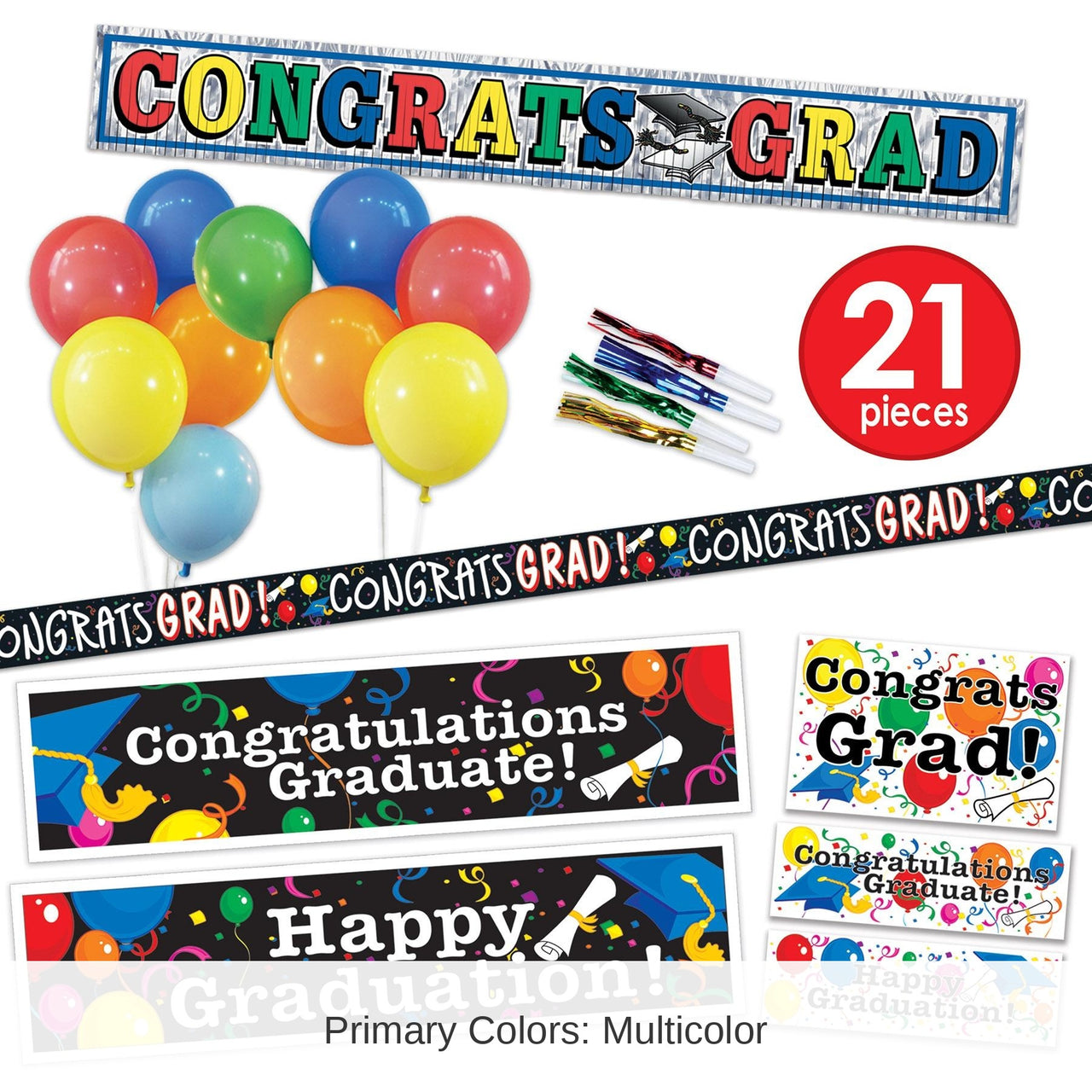 6 Pack Bulk Graduation Party Car Party Box