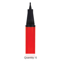 6 Pack Bulk New Year's Eve Balloon Pump