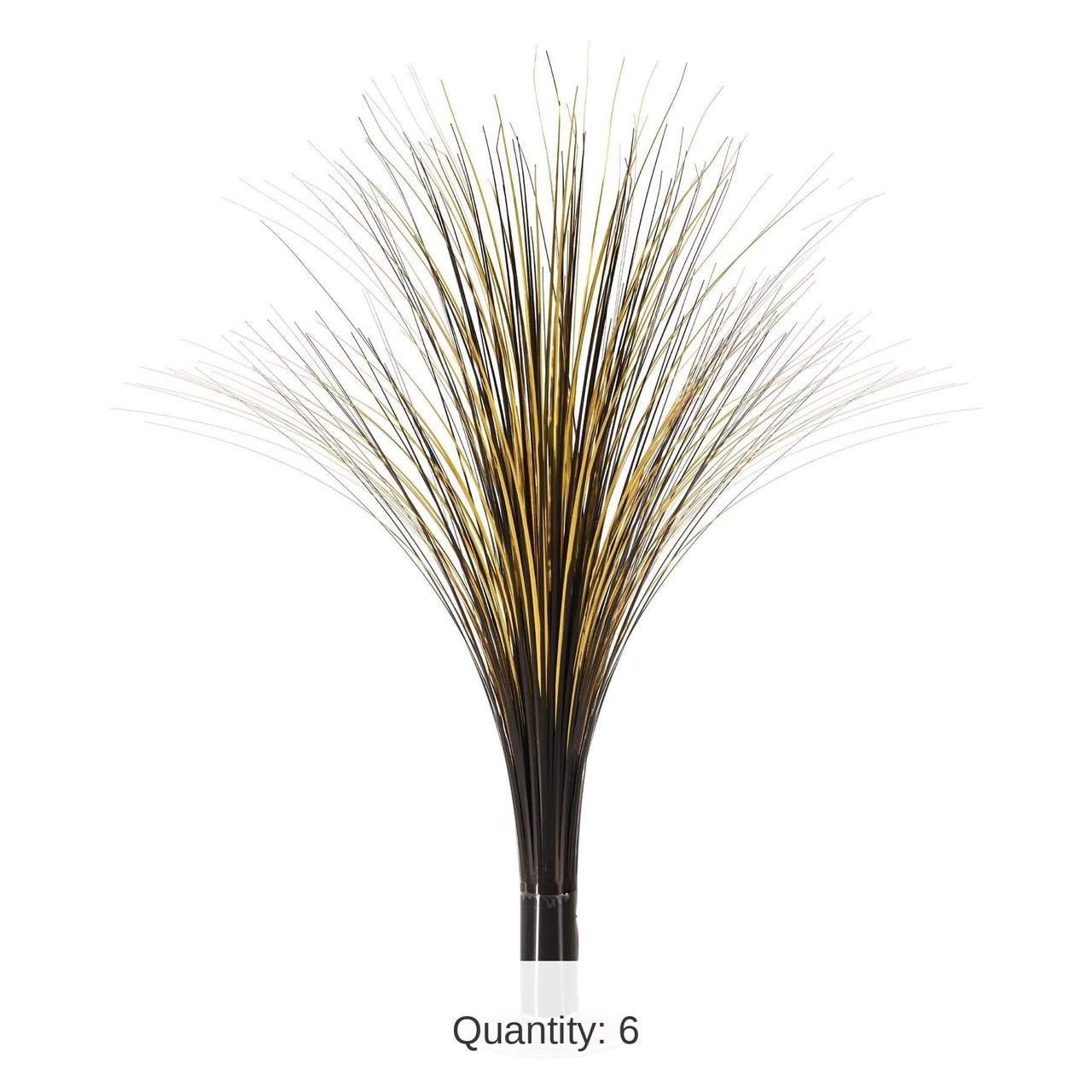 6 Pack Bulk Metallic Party Spray Centerpiece - black & gold
