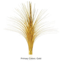 6 Pack Bulk Metallic Party Spray Centerpiece - gold