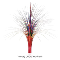 6 Pack Bulk Metallic Party Spray Centerpiece - multi-color