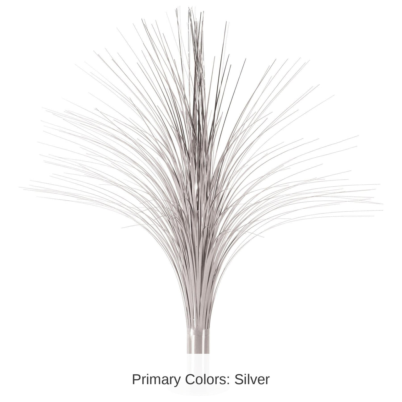 6 Pack Bulk Metallic Party Spray Centerpiece - silver