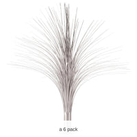 6 Pack Bulk Metallic Party Spray Centerpiece - silver