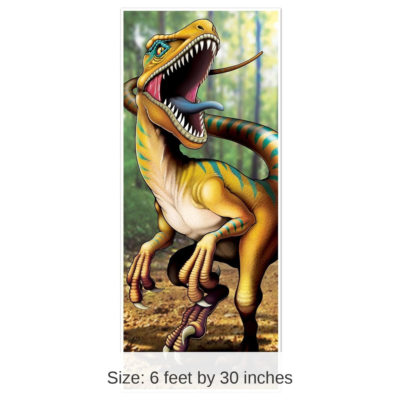12 Pack Bulk Dinosaur Party Door Cover