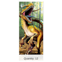 12 Pack Bulk Dinosaur Party Door Cover