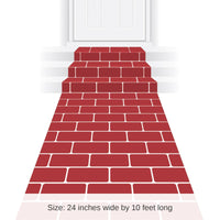 6 Pack Bulk Red Brick Party Runner