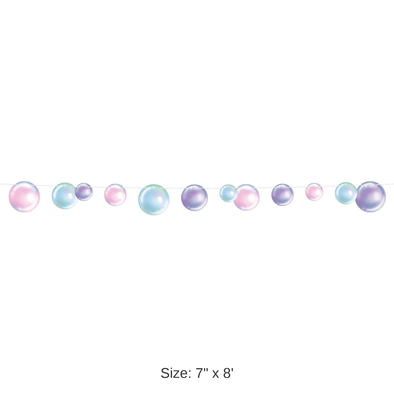 12 Pack Bulk Bubbles Party Streamer