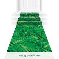 6 Pack Bulk Luau Party Palm Leaf Runner