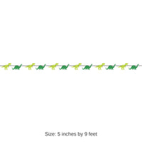 12 Pack Bulk Dinosaur Party Streamer