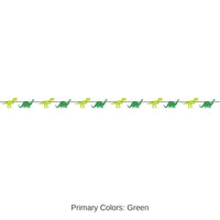 12 Pack Bulk Dinosaur Party Streamer