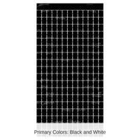 6 Pack Bulk Black Metallic Party Square Curtain