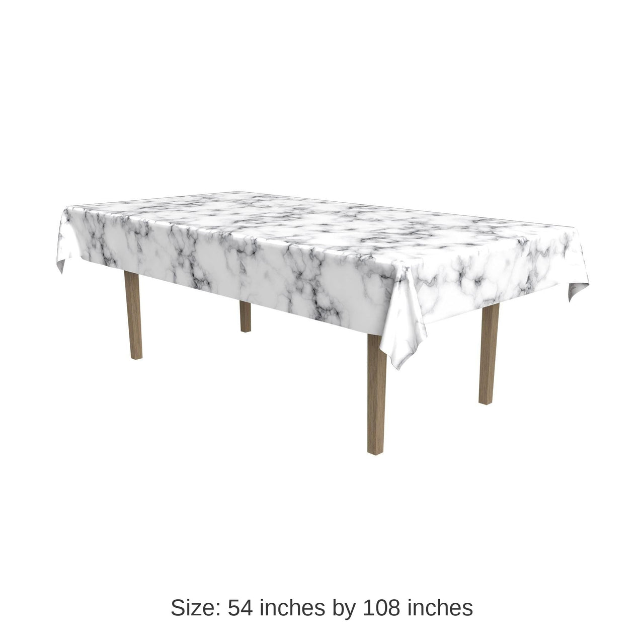 12 Pack Bulk Marble Party Tablecover