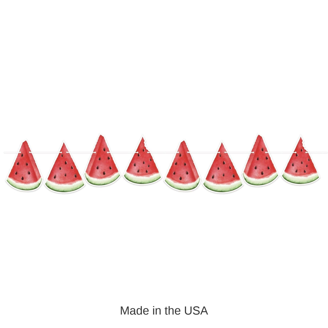 12 Pack Bulk Watermelon Party Streamer