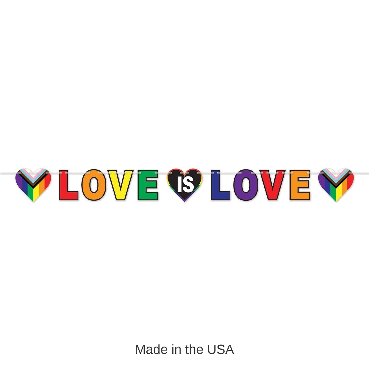 12 Pack Bulk Love Is Love Party Streamer