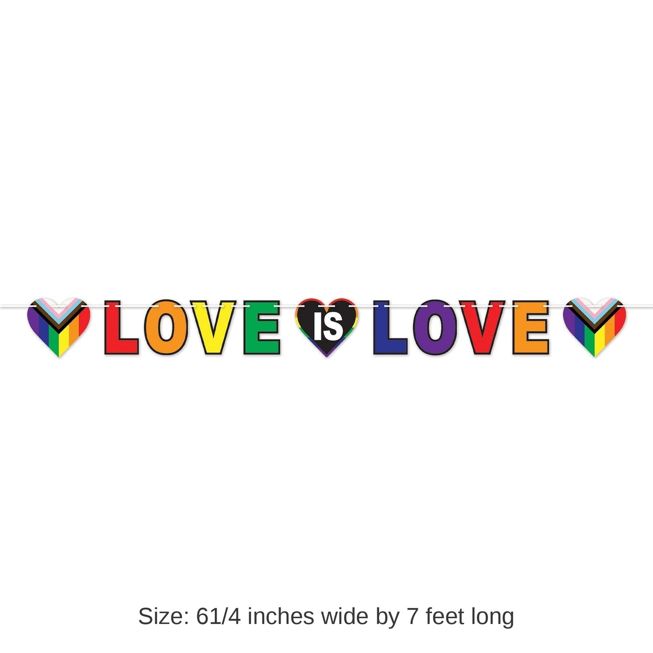 12 Pack Bulk Love Is Love Party Streamer