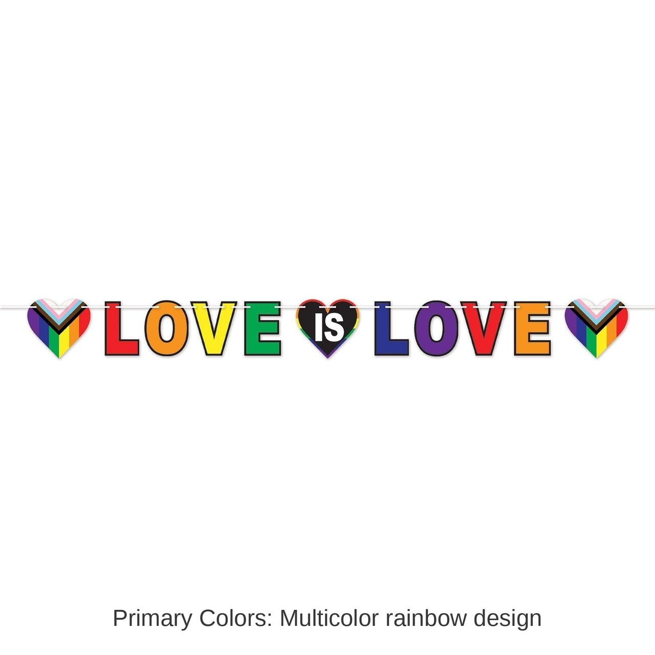 12 Pack Bulk Love Is Love Party Streamer