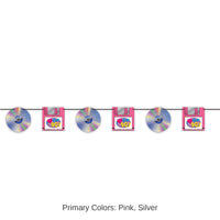 12 Pack Bulk CD & Floppy Disk Party Streamer