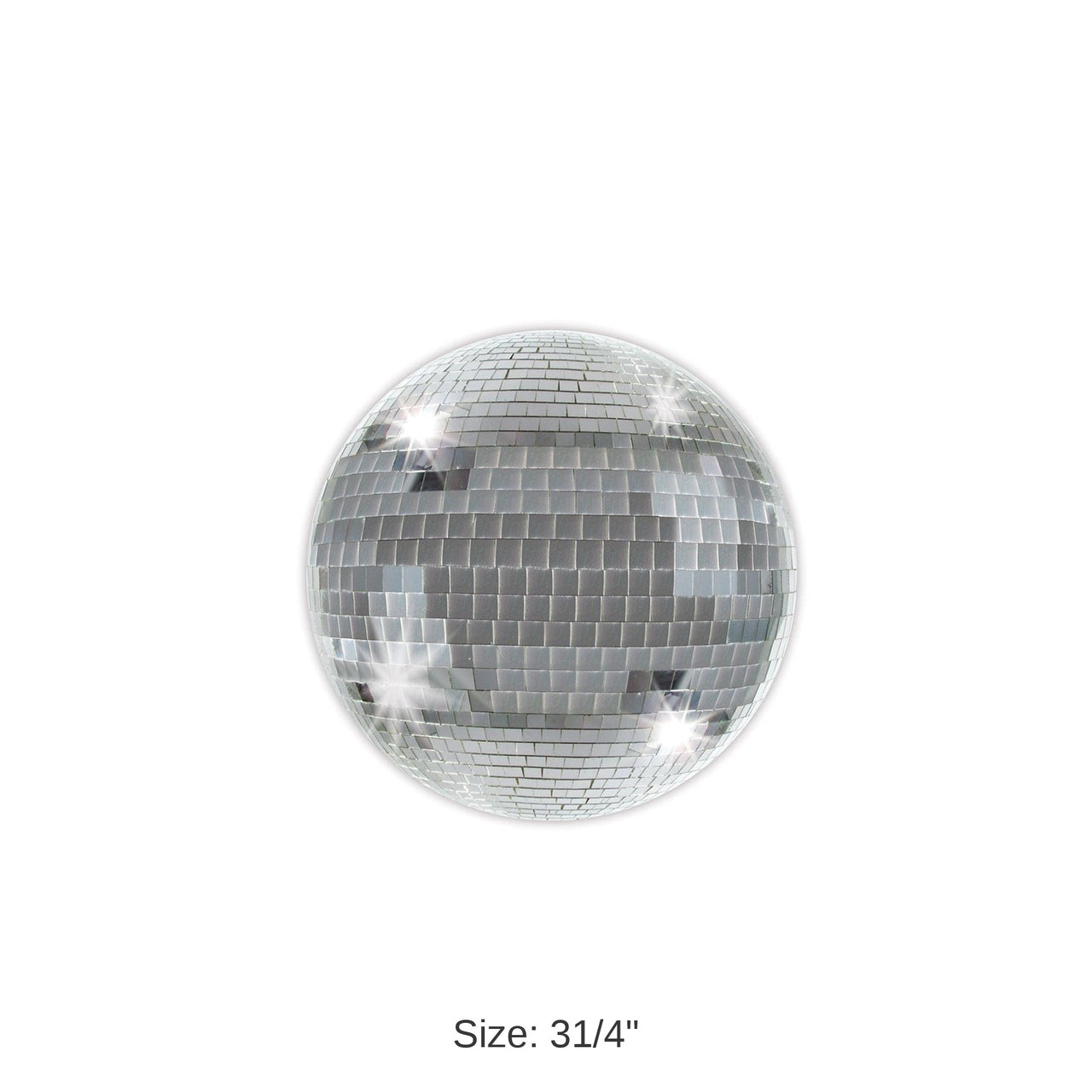96 Pack Bulk Disco Ball Party Coasters